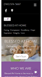Mobile Screenshot of beblessedathome.com